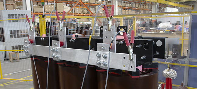 Испытание на нагрев сухих трансформаторов AKELCAST